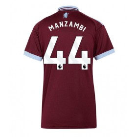 Aston Villa Johan Manzambi #44 Hemmakläder Dam 2026-27 Kortärmad